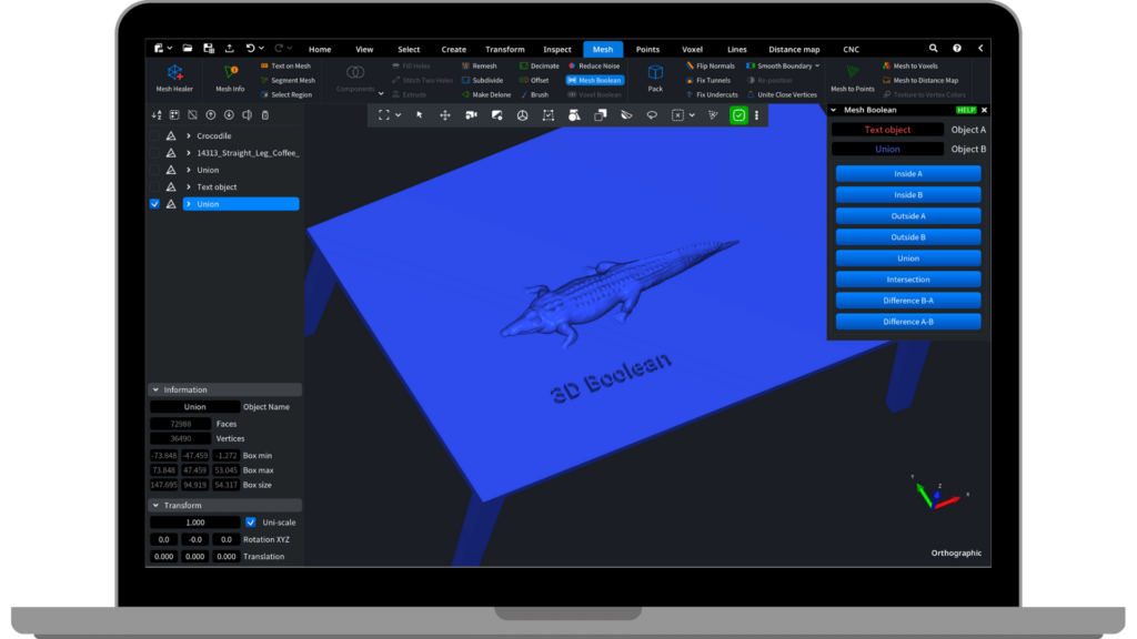 Advanced Mesh Editing Tools