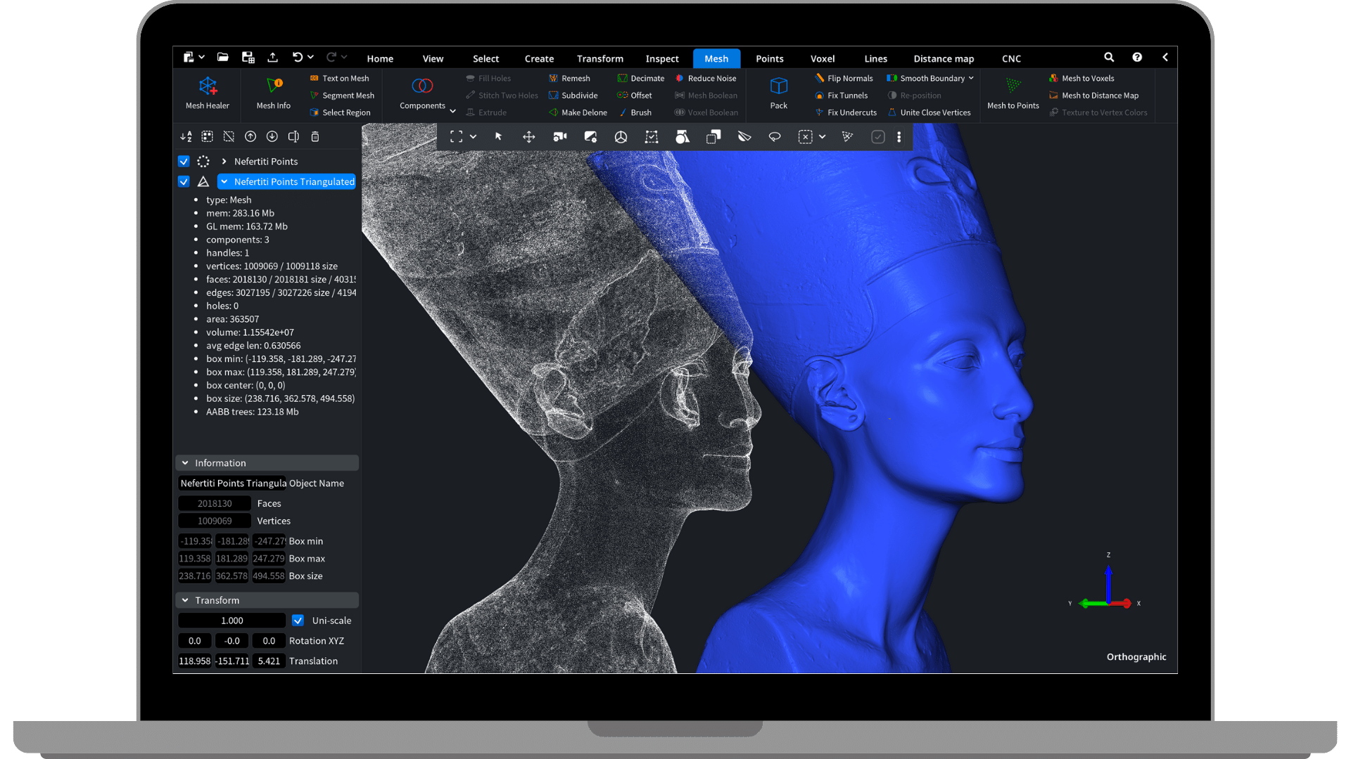 Convert 3D scans to Solid